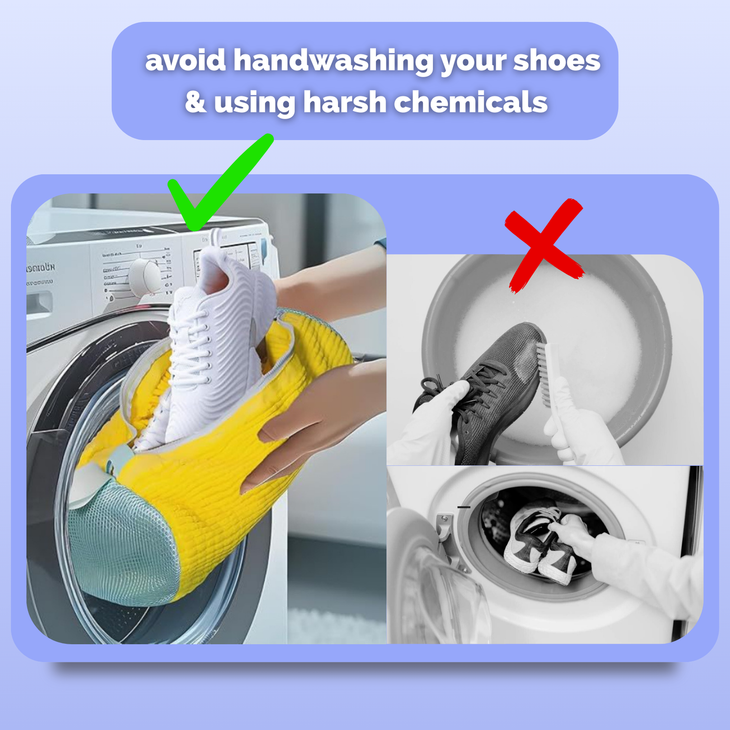 ShoeShell™ - Laundry Shoe Bag