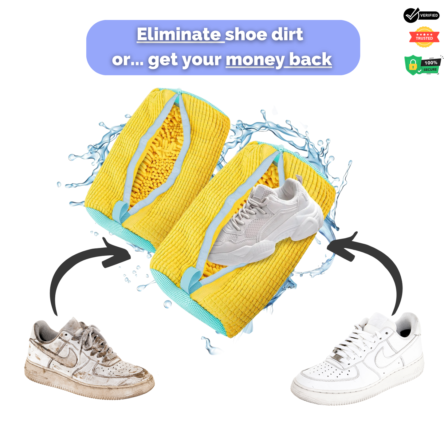 ShoeShell™ - Laundry Shoe Bag